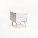 ZETA 2 DRAWER PEDESTAL - WHITE