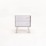 ZETA 2 DRAWER PEDESTAL - WHITE