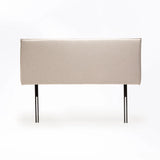 ZOE FABRIC SINGLE HEADBOARD - OATMEAL