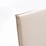 ZOE FABRIC SINGLE HEADBOARD - OATMEAL