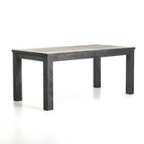 BALTIC 180x90cm DINING TABLE - RUSTIC GREY
