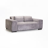 CATERINA FABRIC 2 SEATER - GREY