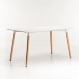 BETTY WOODEN LEG DINING TABLE