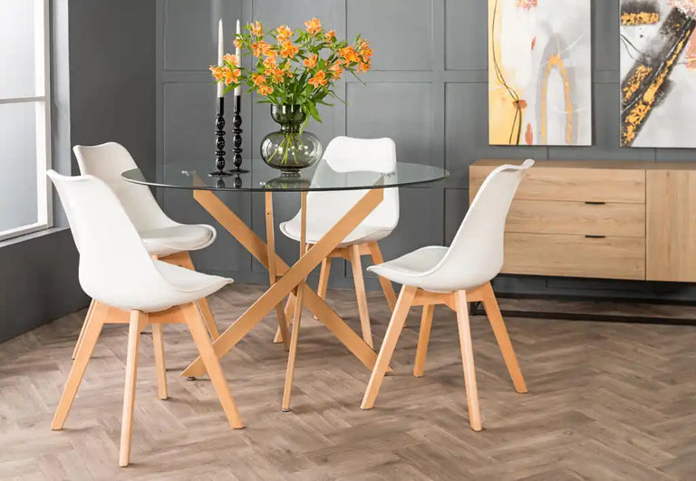 SLEEK GEOMETRIC DINING