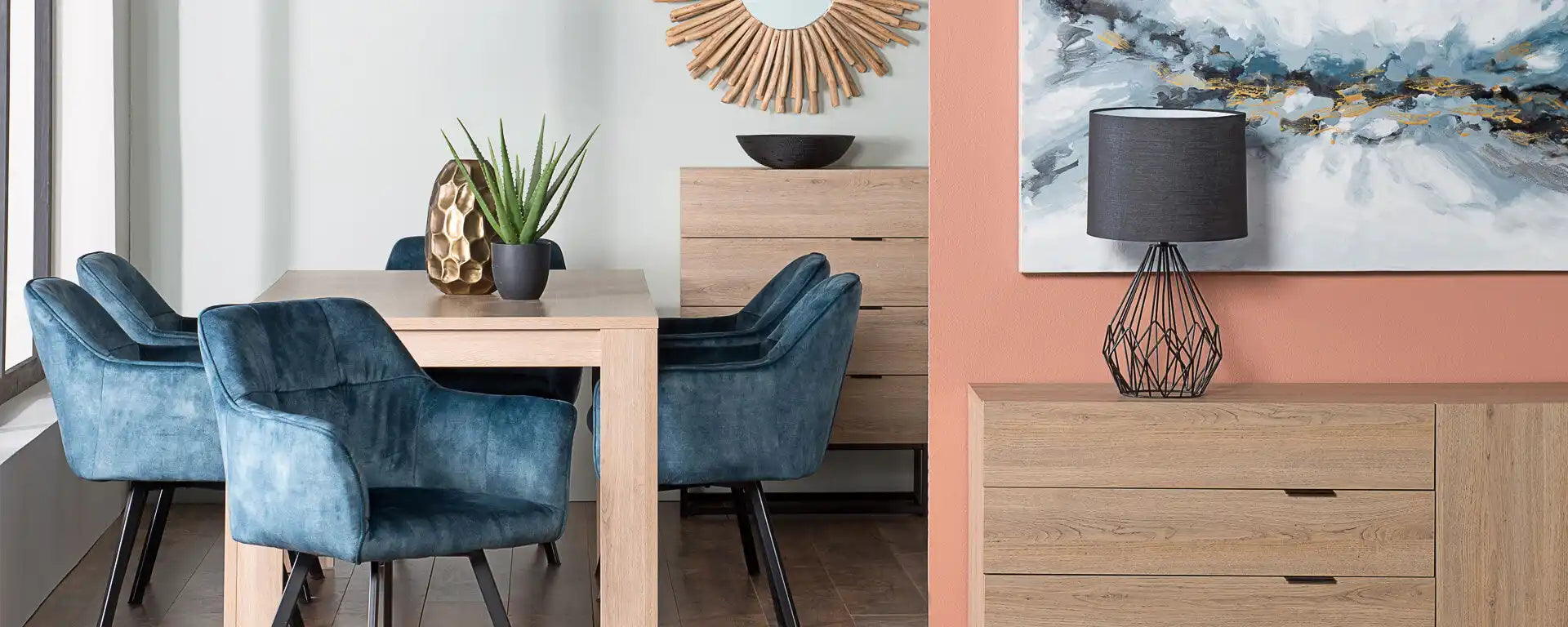 MODERN & ON-TREND DINING ROOM